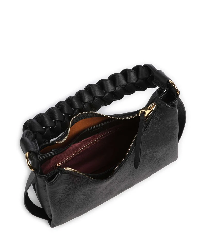 Coccinelle Boheme Grana Double Schultertasche noir/cuir