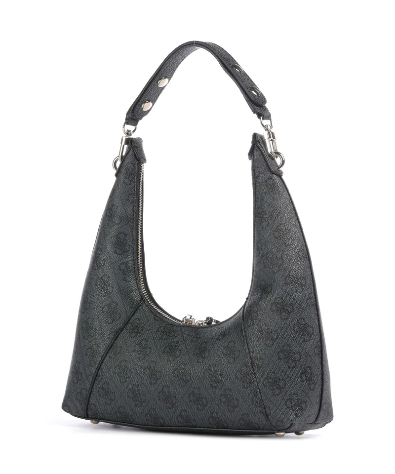Guess Calista Schultertasche coal logo
