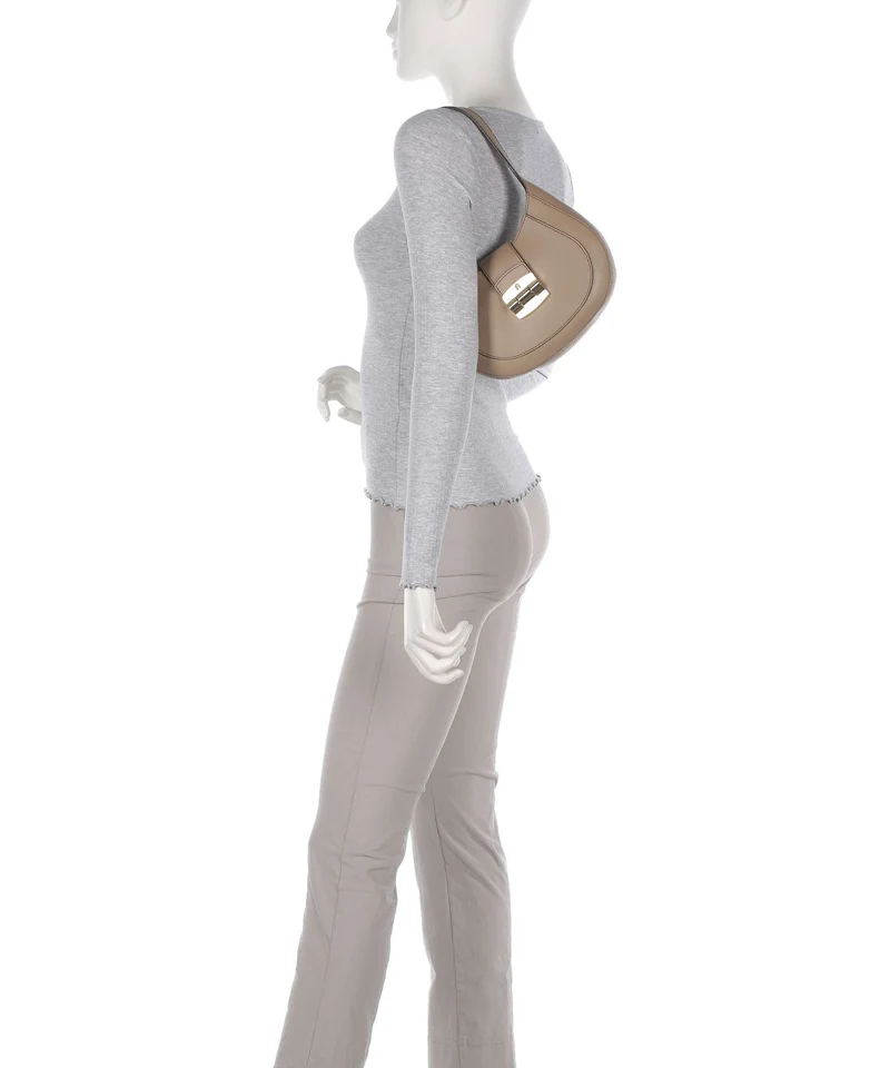 Furla Club 2 S Beuteltasche greige