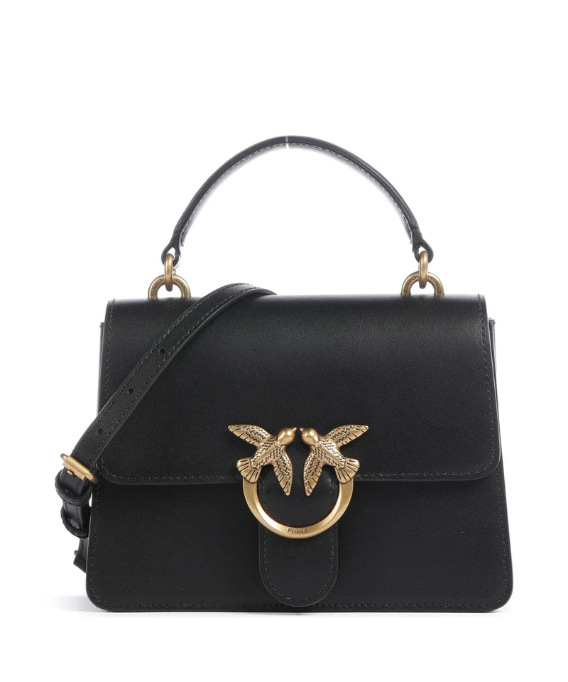 Pinko Love One Mini Handtasche nero/antique gold