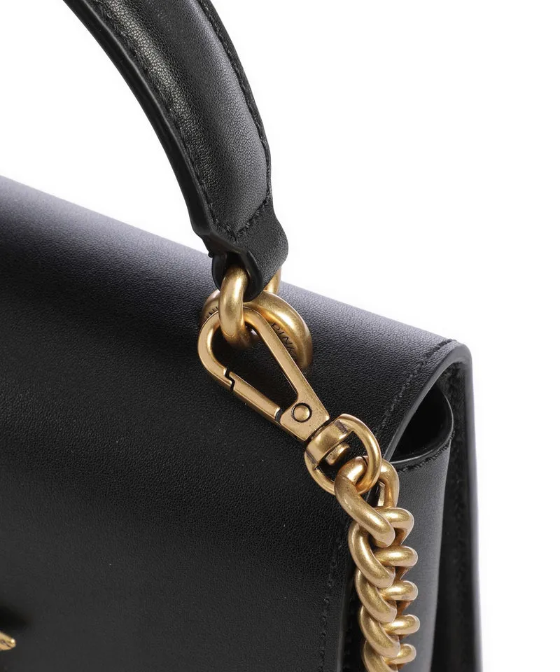 Pinko Love One Mini Handtasche nero/antique gold