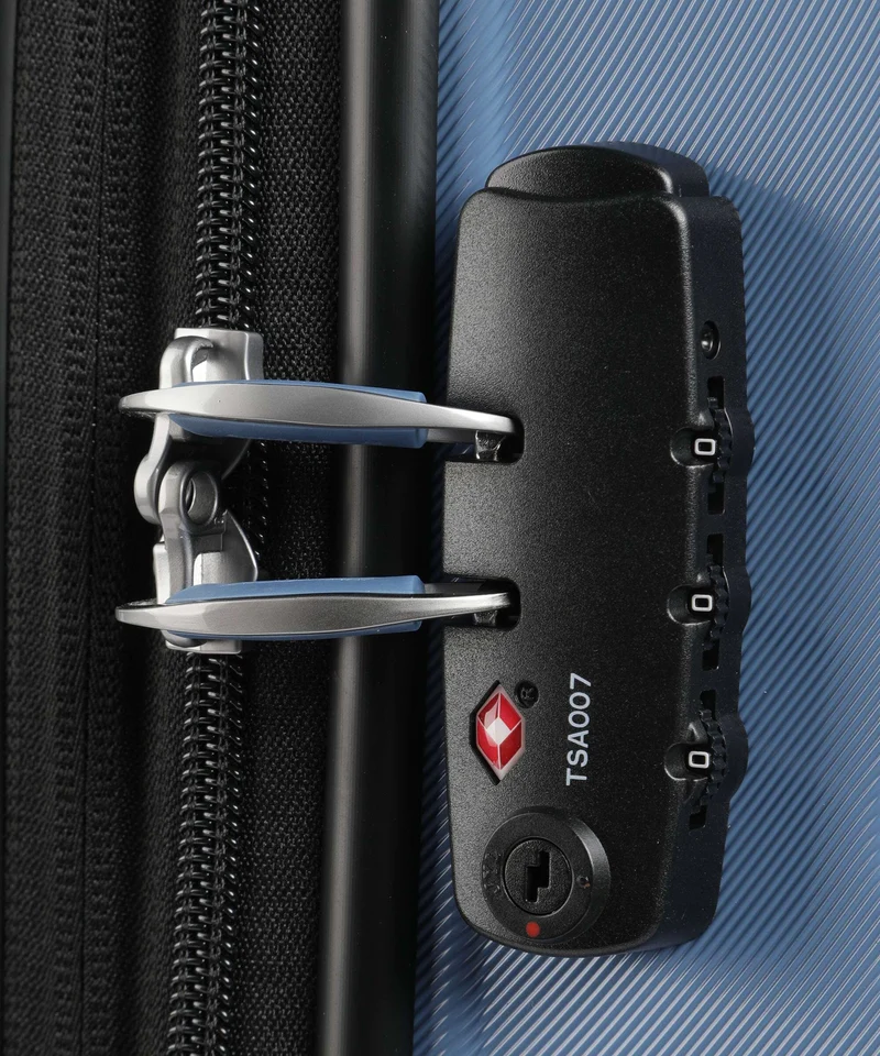 American Tourister Flashline 4-Rollen Trolley coronet blue