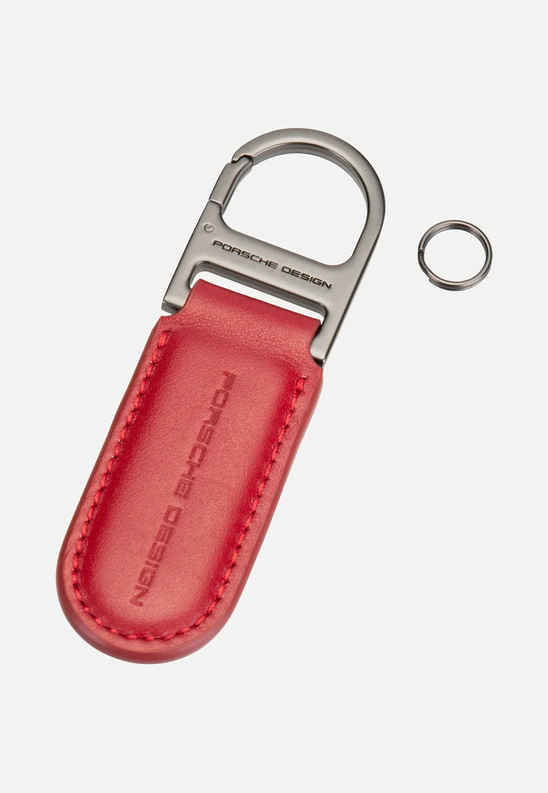 Keyring Oval 28809 Carmine Red - Schlüsselanhänger