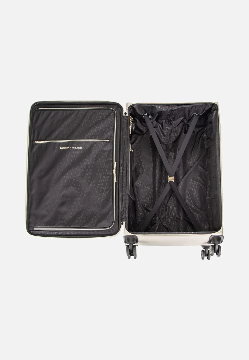 Barbara Stepp 4W Trolley L Satin Nude - Koffer