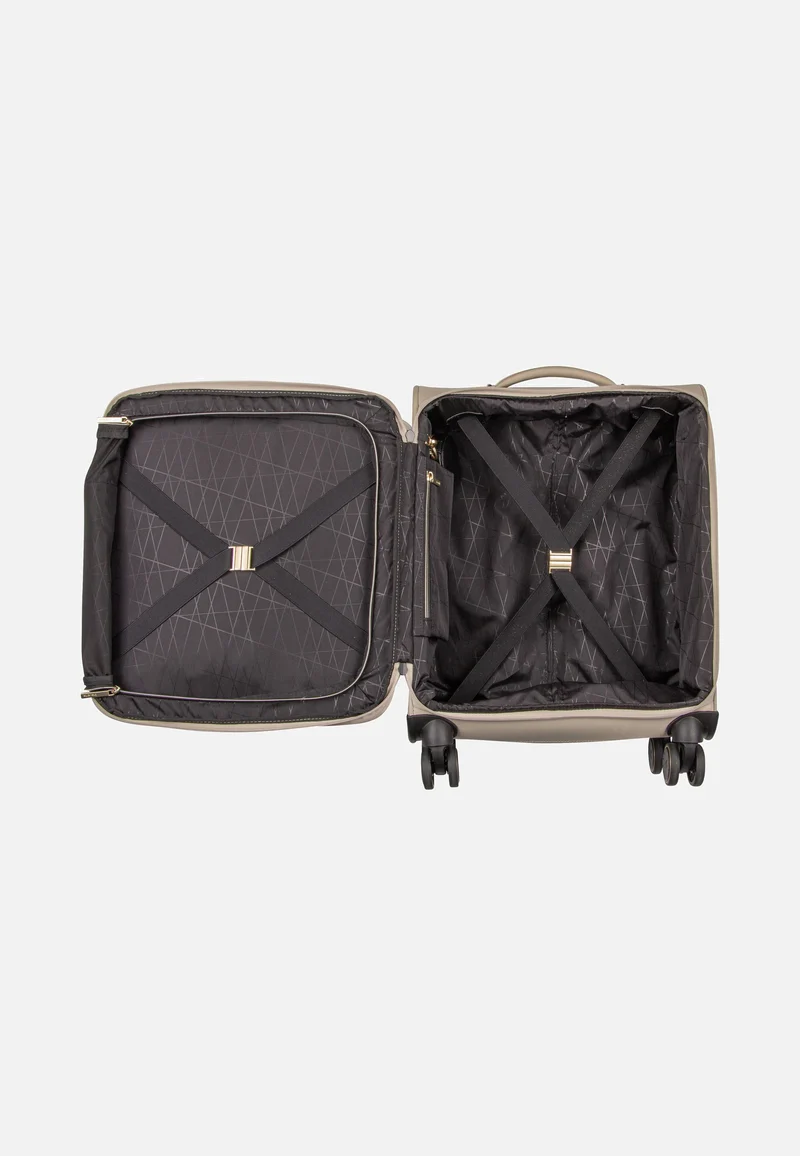 Barbara Stepp 4W Trolley S Exp Satin Nude - Koffer