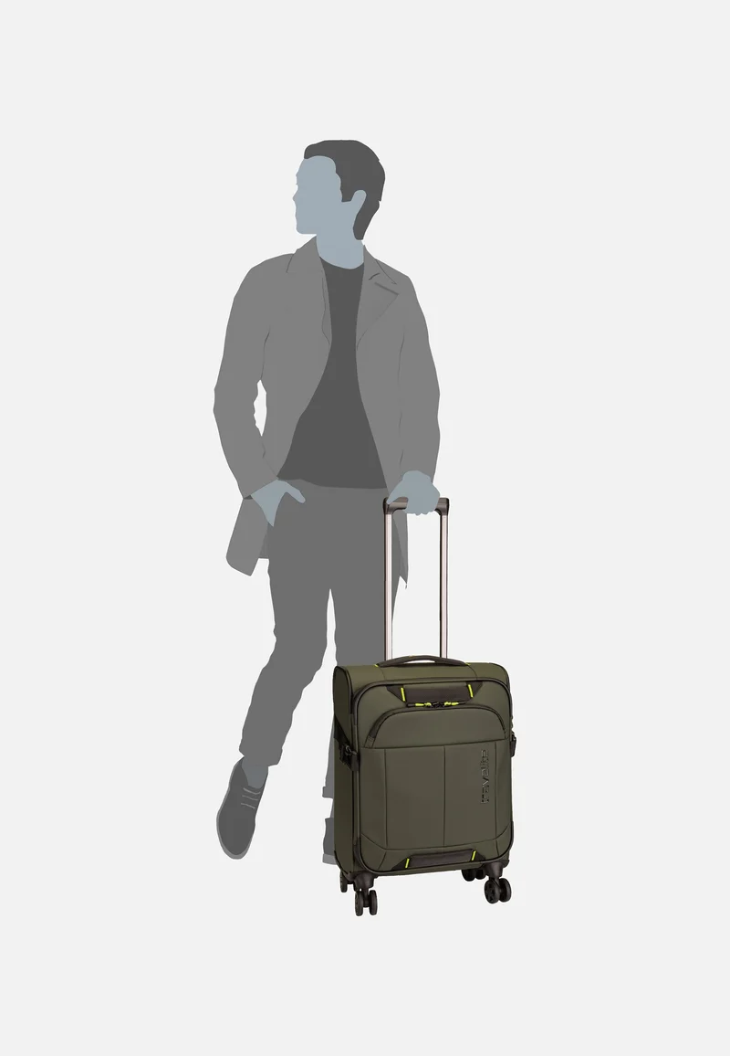 Briize 4W Trolley S Khaki - Koffer