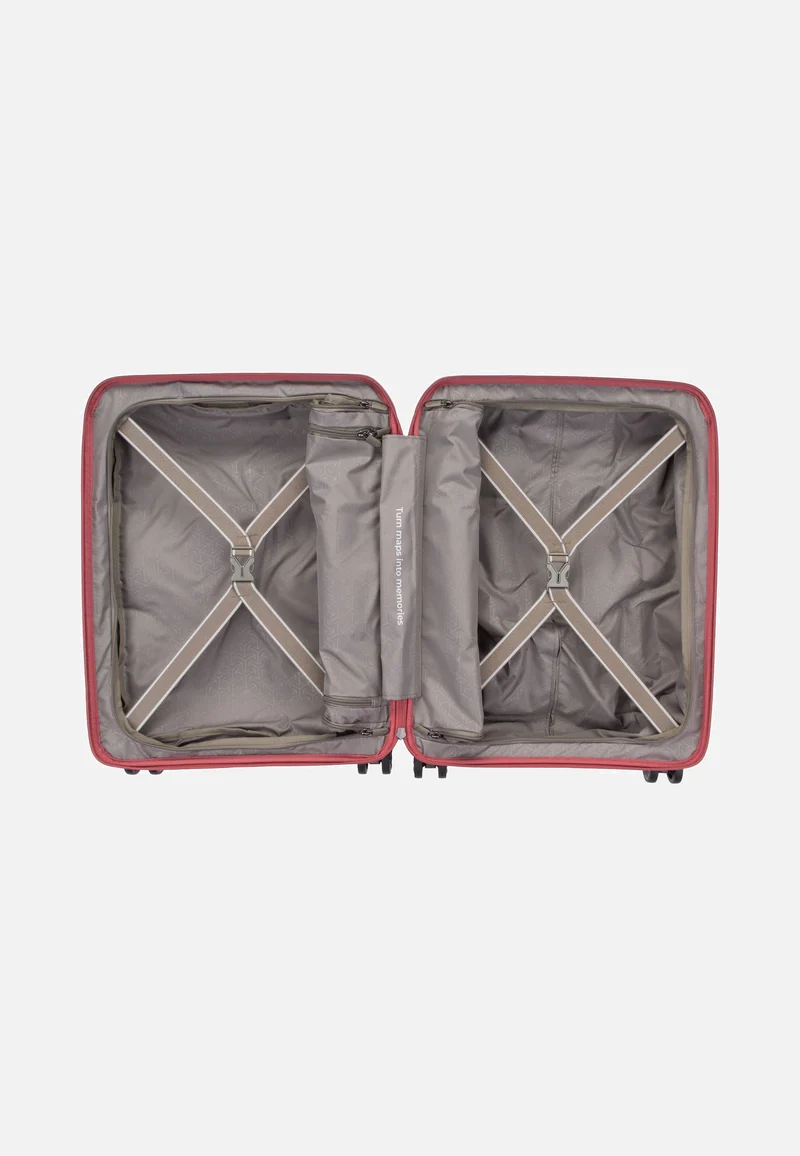 Mooby 4w Trolley S Front Pocket Rot - Koffer