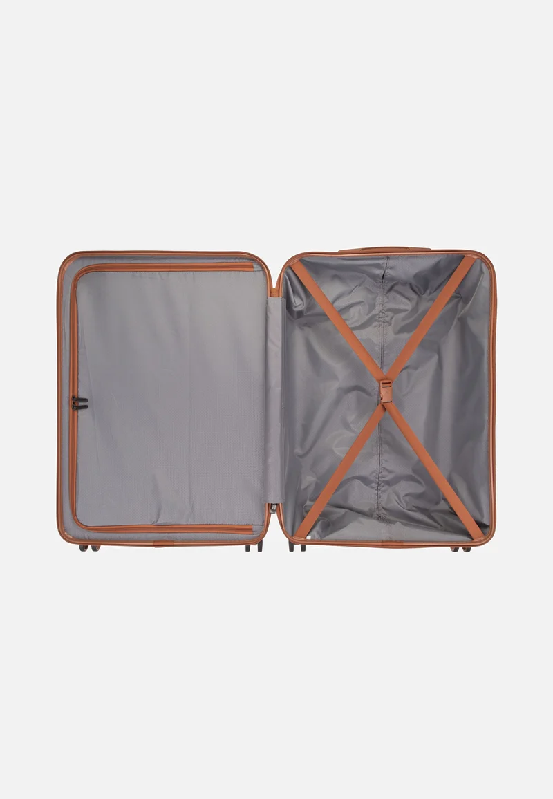 Bali 4w Trolley L Weiss/Cognac - Koffer