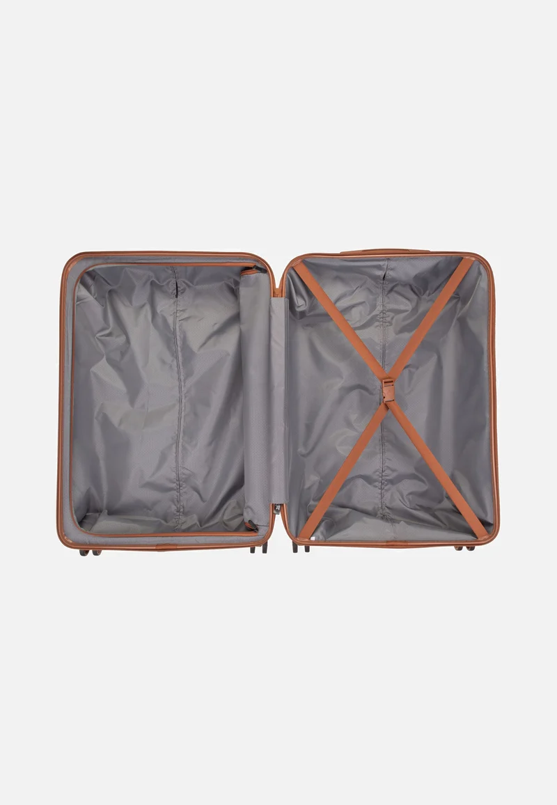 Bali 4w Trolley L Weiss/Cognac - Koffer