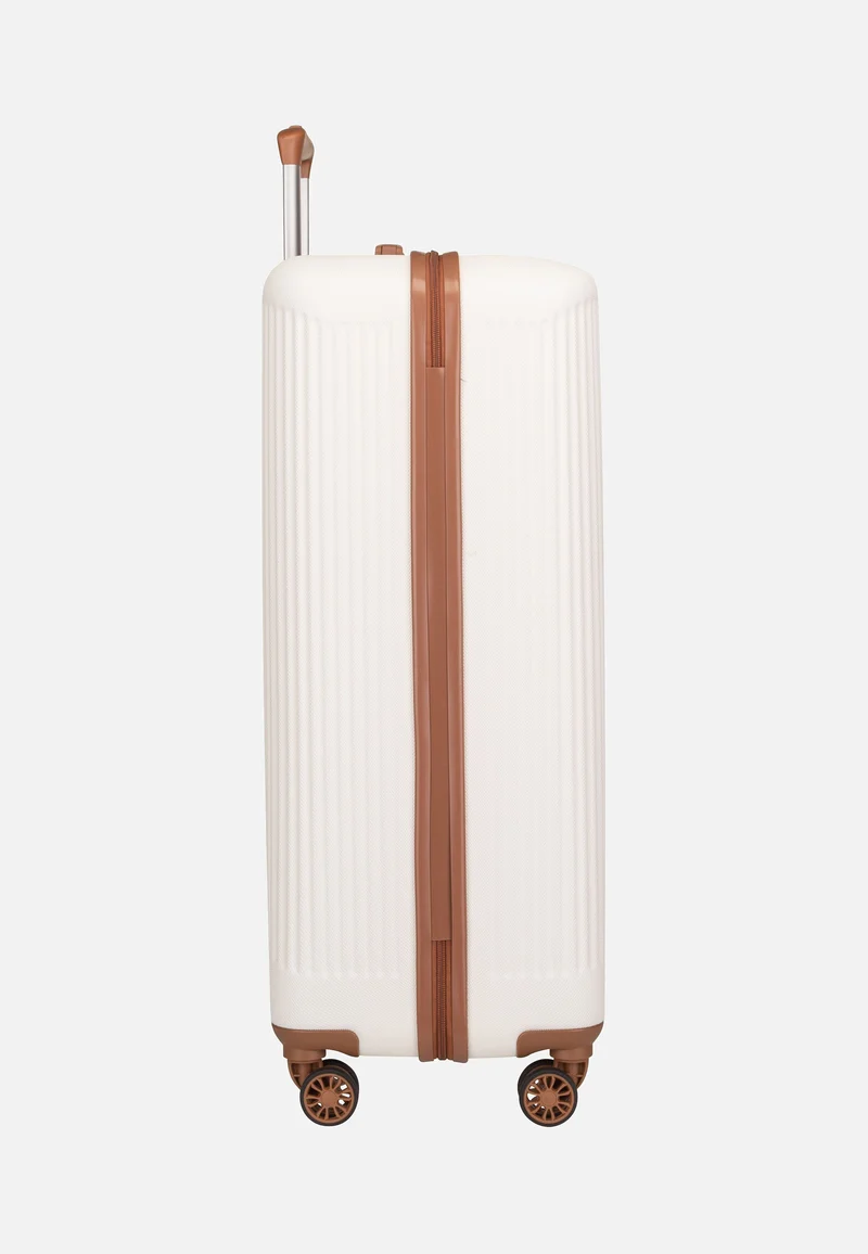 Bali 4w Trolley L Weiss/Cognac - Koffer