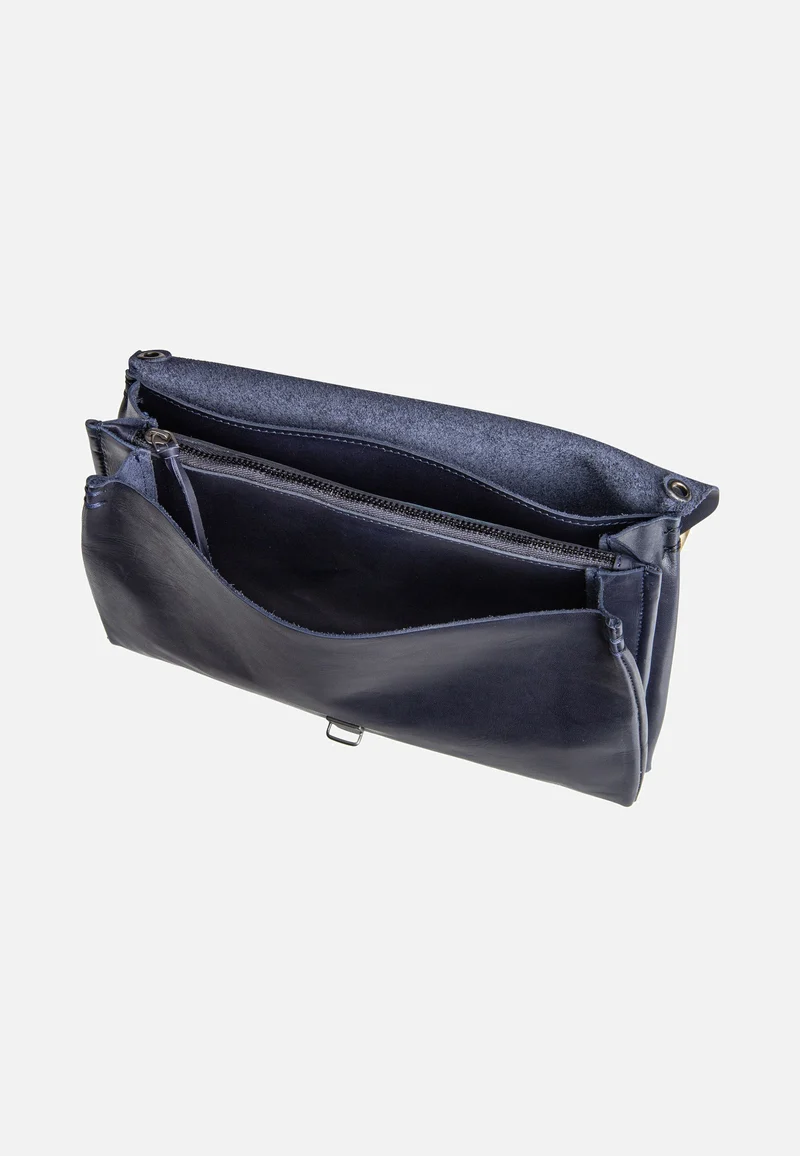 Fold Handbag Clutch L FO3 Dunkelblau - Crossbody Bag