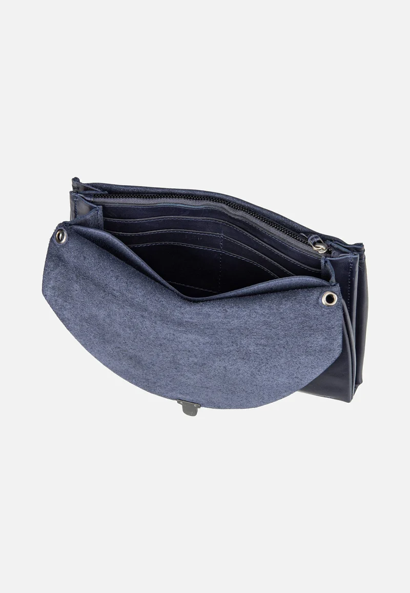 Fold Handbag Clutch L FO3 Dunkelblau - Crossbody Bag