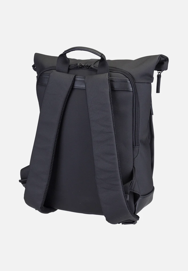 Borgholm Courier S 5310 Schwarz - Rolltop Rucksack