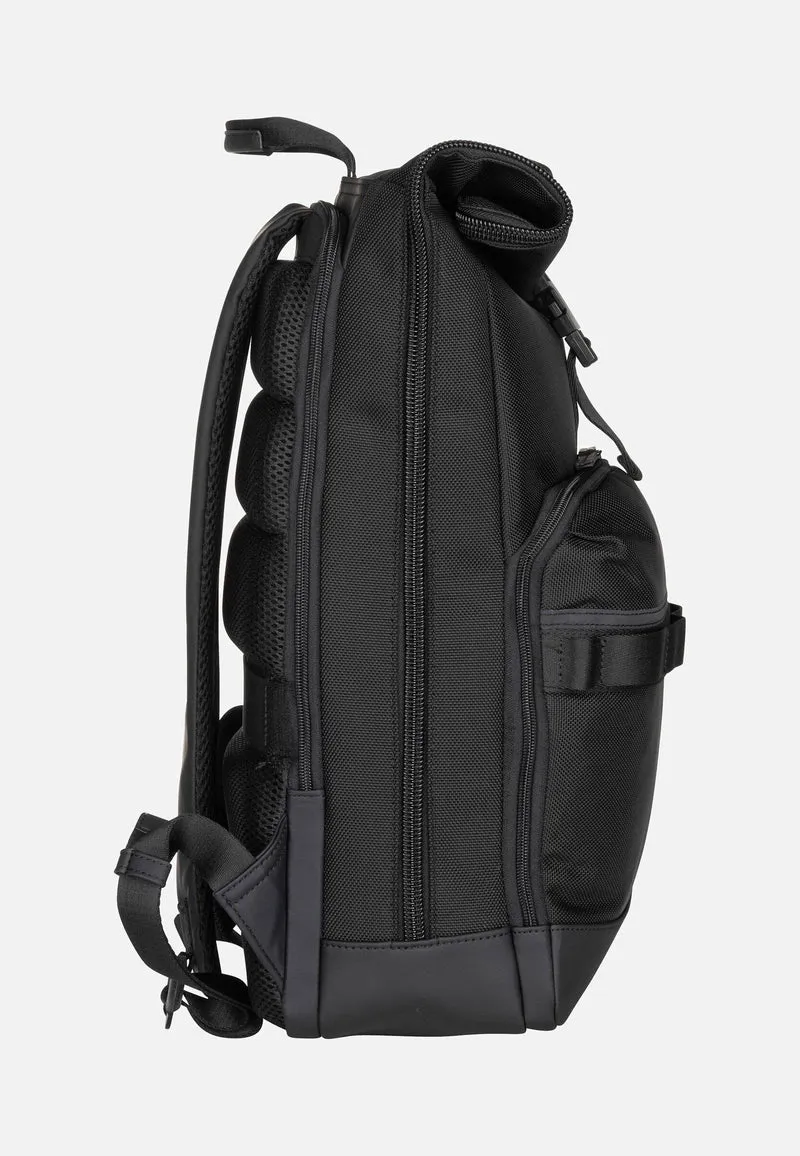 Balling Kurier 4015 Schwarz - Rolltop Rucksack