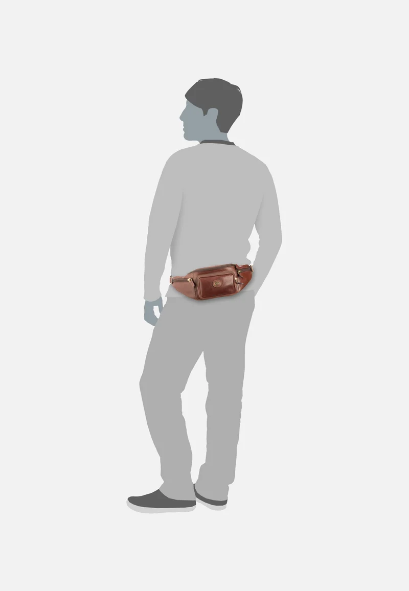 Story Viaggio 8001 Marrone - Bauchtasche
