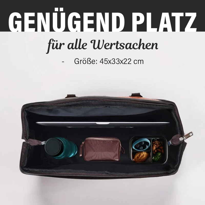 PASSAGE Reisetasche aus Semi-PU-Leder - Krokodilleder-Optik, Doppelreißverschluss, 45,72 x 22,23 x 33,02 cm, Senfgelb