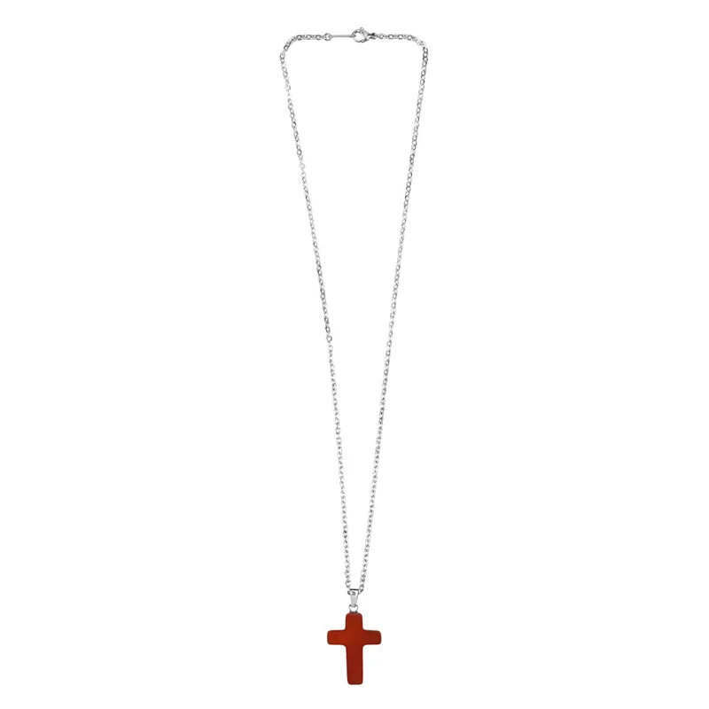 3er Set Rosenquarz Schmuckset mit Schlüsselanhänger, Armband und Halskette mehrfarbig