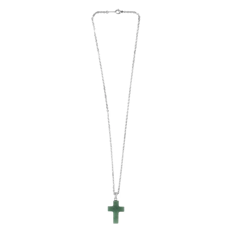 3er Set Rosenquarz Schmuckset mit Schlüsselanhänger, Armband und Halskette mehrfarbig