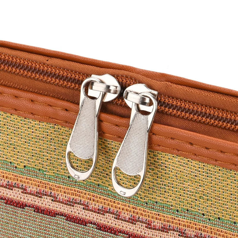 Weekender-Tasche mit Blumenmuster, 45x23x27 cm, Elefant