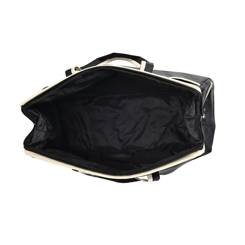 Elegante Nylon-Reisetasche mit Großem Stauraum, Größe: 48 x 22 x 29 cm, Burgunderrot