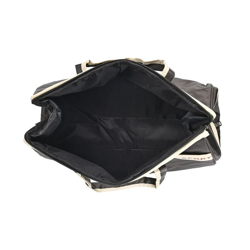 Elegante Nylon-Reisetasche mit Großem Stauraum, Größe: 48 x 22 x 29 cm, Burgunderrot