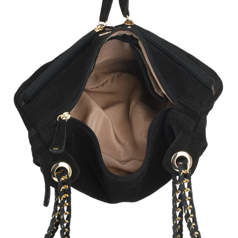 Crossbody Tasche aus 100% echtem Leder, Größe 33x3,8x25,4 cm, Weinrot