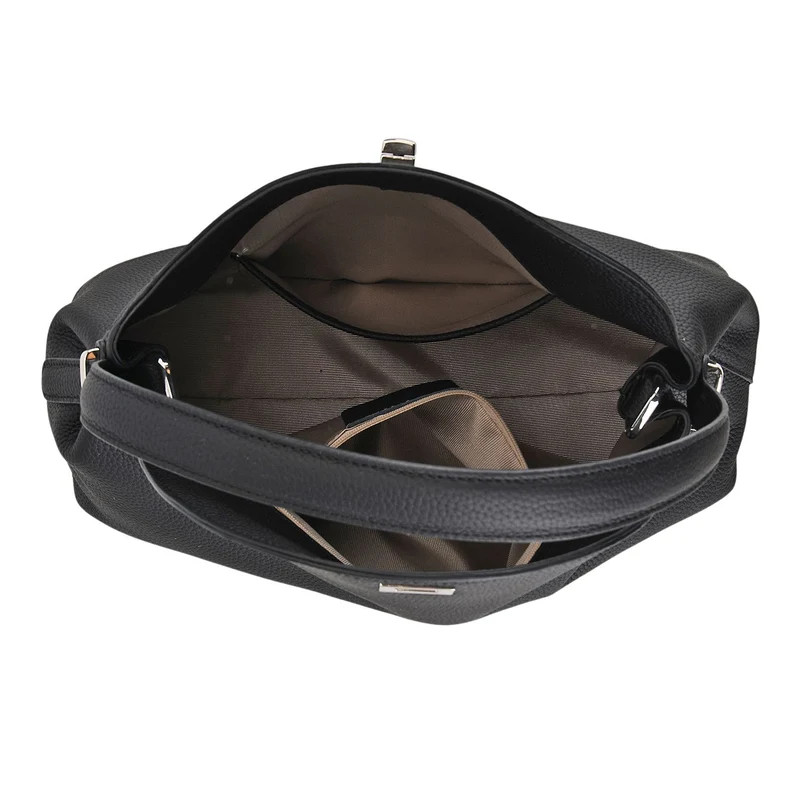 Echtleder Umhängetasche 32 x 19 x 11 cm Khaki
