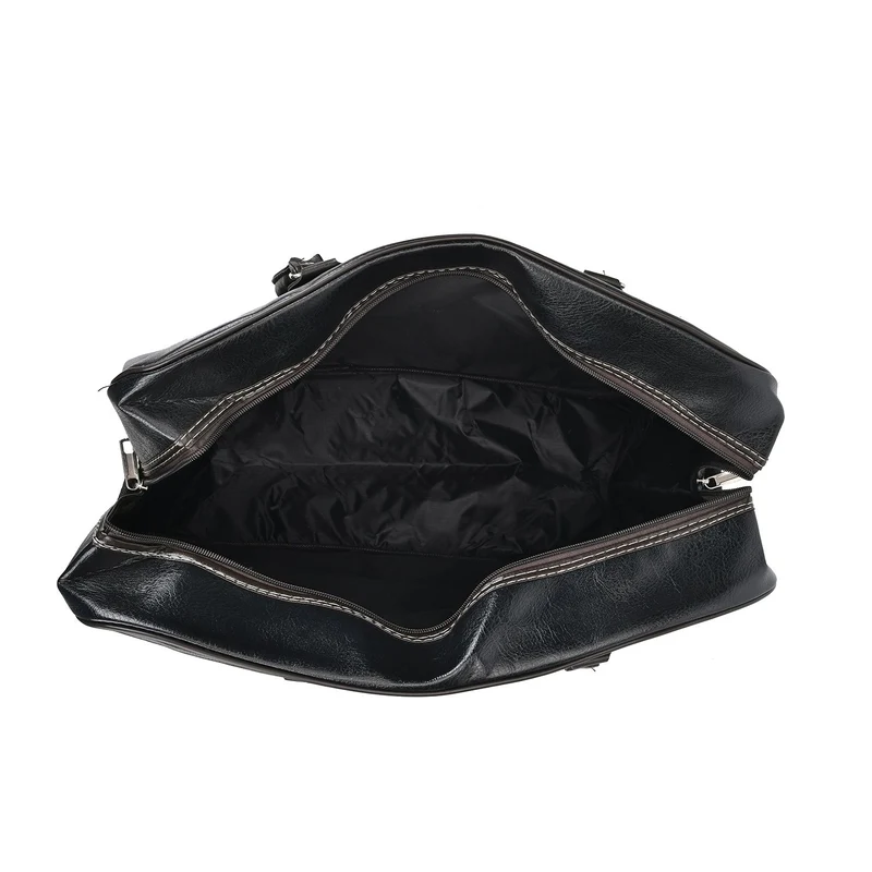 Stylische XL-Reisetasche - Vielseitige und elegante Tasche, 51x33x22cm, Schwarz