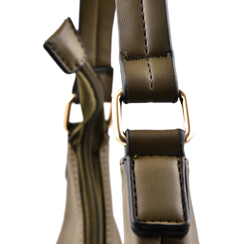 Hobo Tasche mit Schulterriemen 28x11x25 cm, Braun