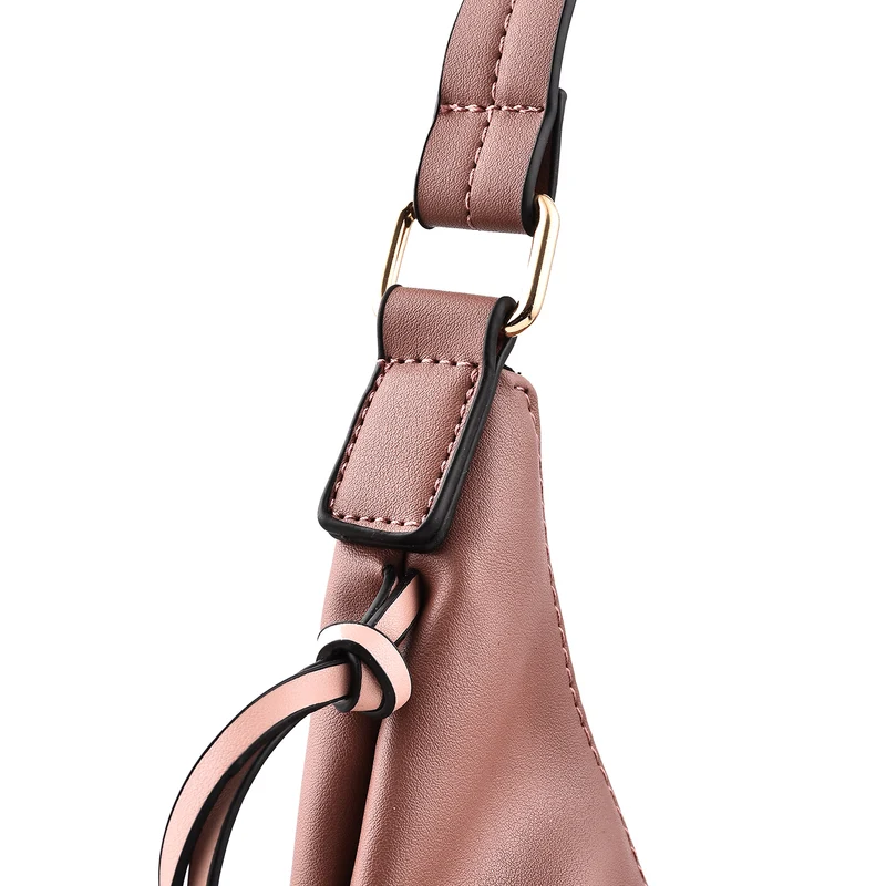 Hobo Tasche mit Schulterriemen 28x11x25 cm, Braun