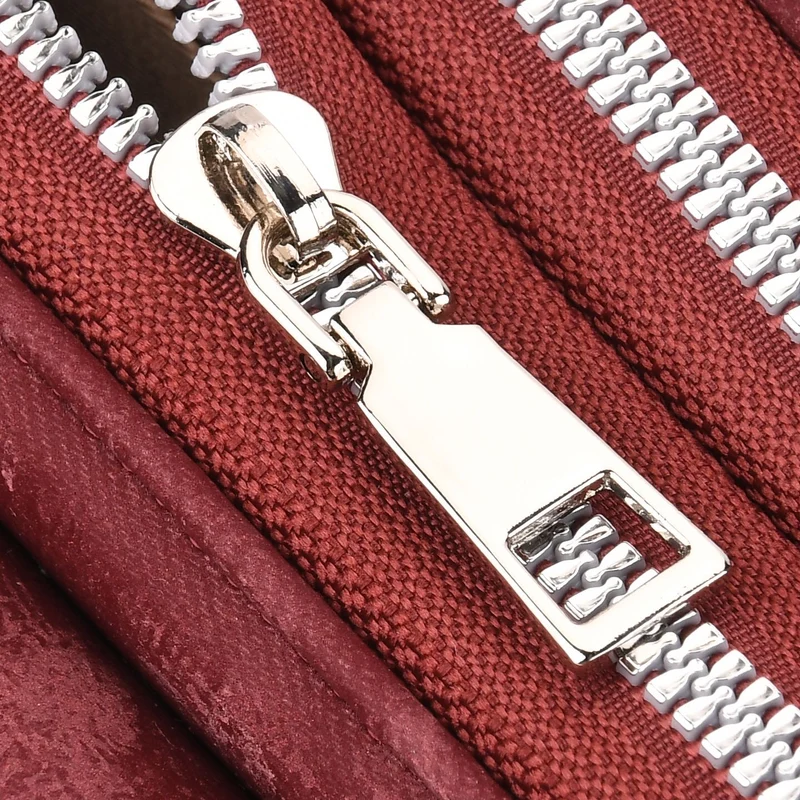 Crossbody-Tasche mit RFID-Schutz und Muster-Schulterriemen, 19x6x11 cm, Grün