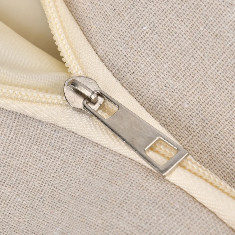 Gewebte Jutetasche mit buntem Blumenmuster, Maße: 42x34xx37cm, Beige