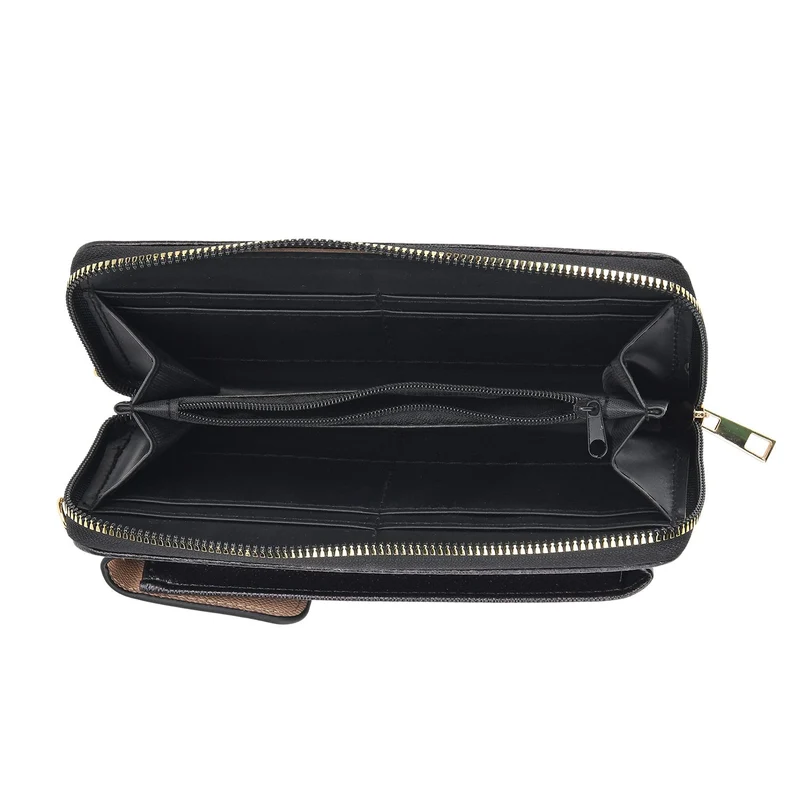 MUSEUM COLLECTION - Crossbody-Bag mit Mädchen mit dem Perlenohrring Vermeer, Größe 20x11x2 cm, Schwarz