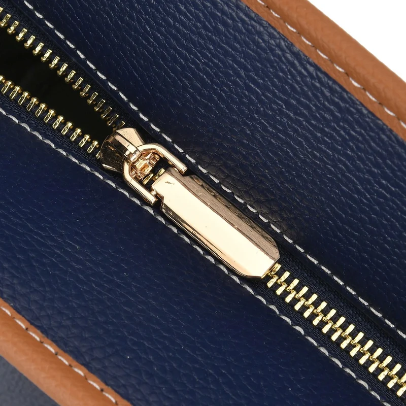 life-style:Genuine Leather Tote bag Color: Green with brown L:41*W:15*H:26cm ,Handle drop:22CM Wall: Genuine Leather Lining: Polyester Exterior:zipped-1, Interior: slip-1,zipped-1