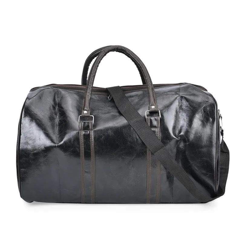 Stylische XL-Reisetasche - Vielseitige Tasche, Maße 50x26x28cm, Schwarz