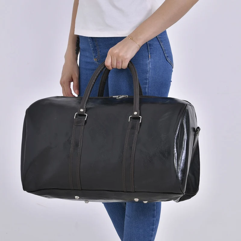 Stylische XL-Reisetasche - Vielseitige Tasche, Maße 50x26x28cm, Schwarz