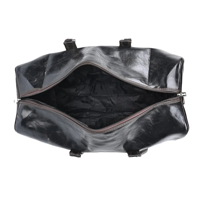 Stylische XL-Reisetasche - Vielseitige Tasche, Maße 50x26x28cm, Schwarz