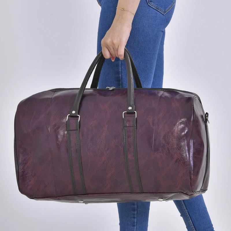 Stylische XL-Reisetasche - Vielseitige Tasche, Maße 50x26x28cm, Schwarz