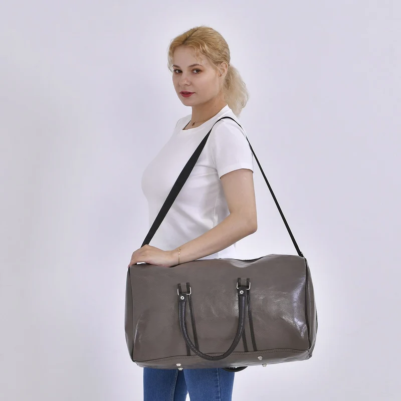 Stylische XL-Reisetasche - Vielseitige Tasche, Maße 50x26x28cm, Schwarz