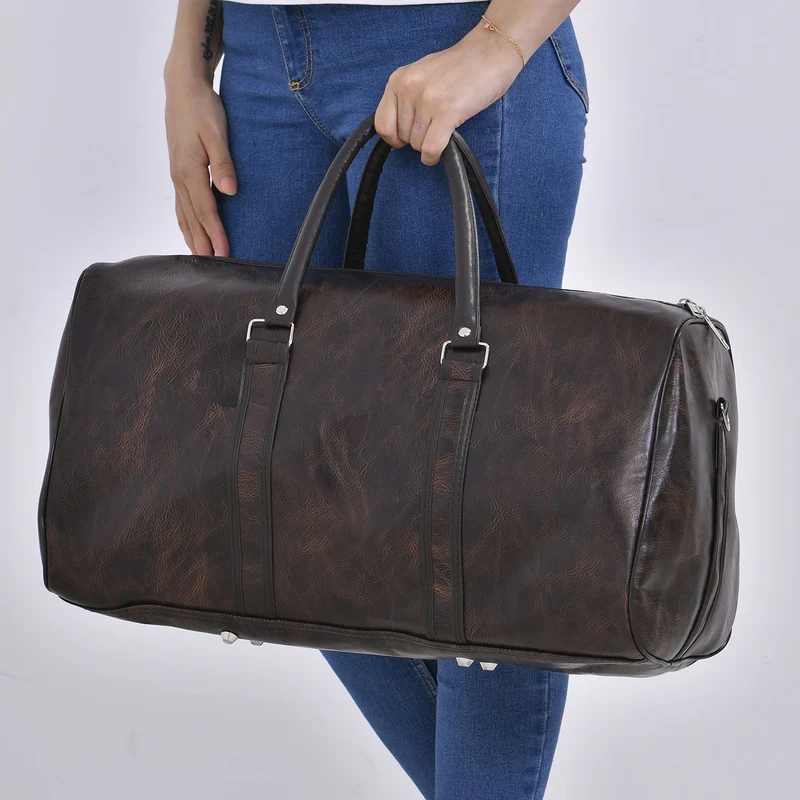Stylische XL-Reisetasche - Vielseitige Tasche, Maße 50x26x28cm, Schwarz