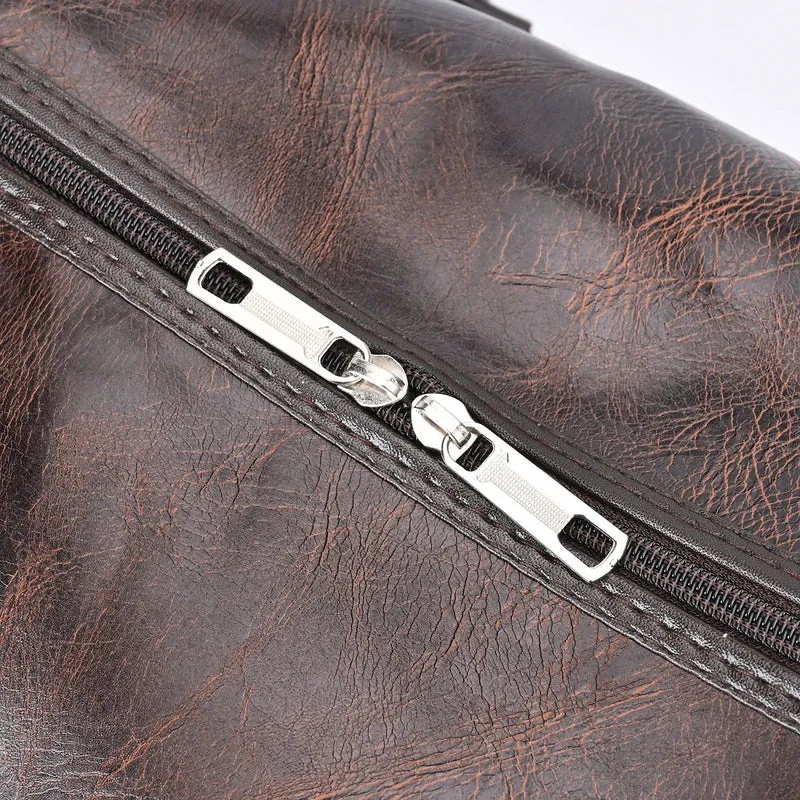 Stylische XL-Reisetasche - Vielseitige Tasche, Maße 50x26x28cm, Schwarz