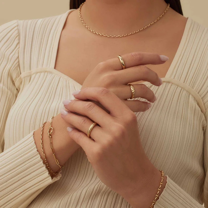Isabel Bernard Aidee Elodie 14 Karat | Gold Ring IB330081-50