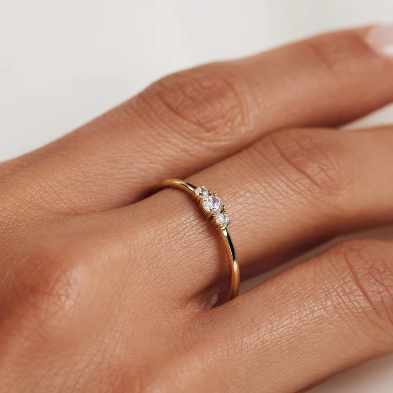 Isabel Bernard Rivoli Esmée 14 Karat | Gold Ring IB330050-50