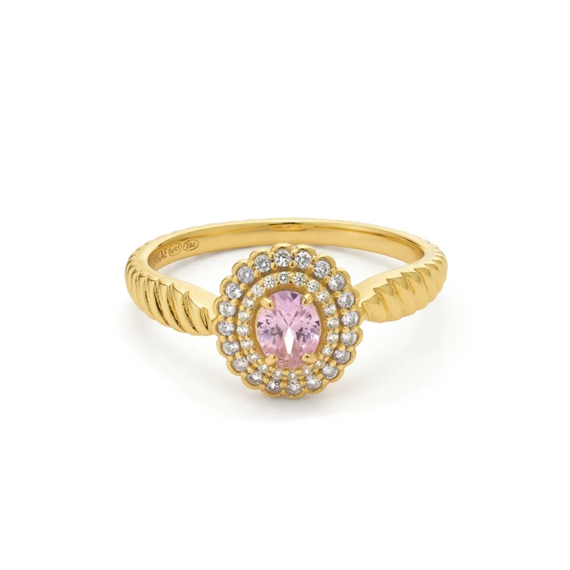 24Kae Gold Ring 124143Y/52