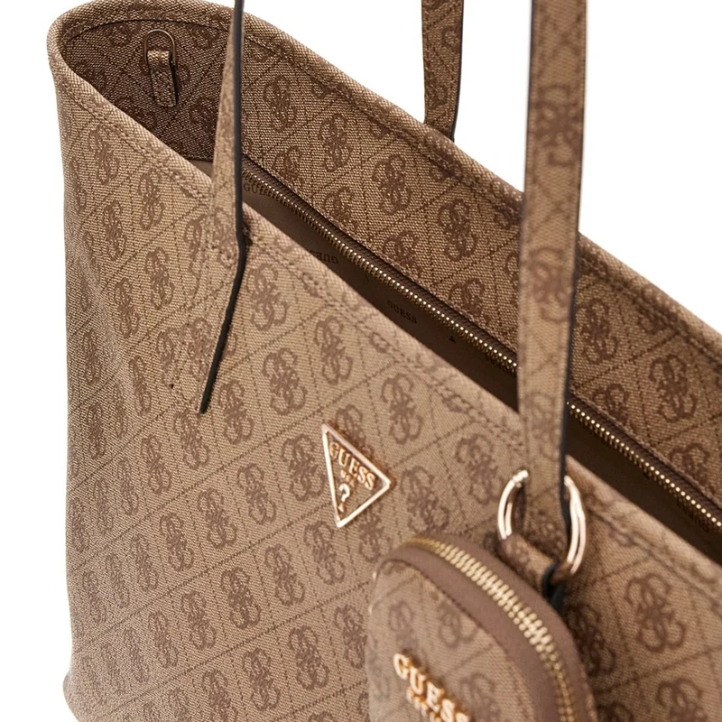 Guess Power Play Latte Logo Large Tech Tote Bag HWSL71-24240-LTL