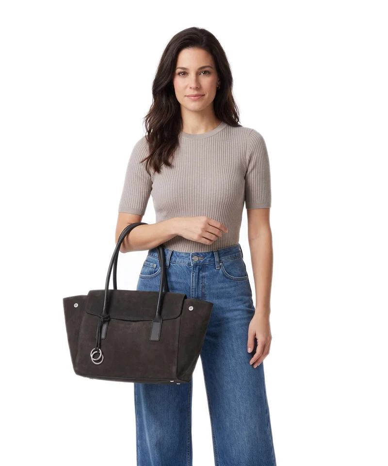 Marc O'Polo Gaby M Shopper burnt coffee
