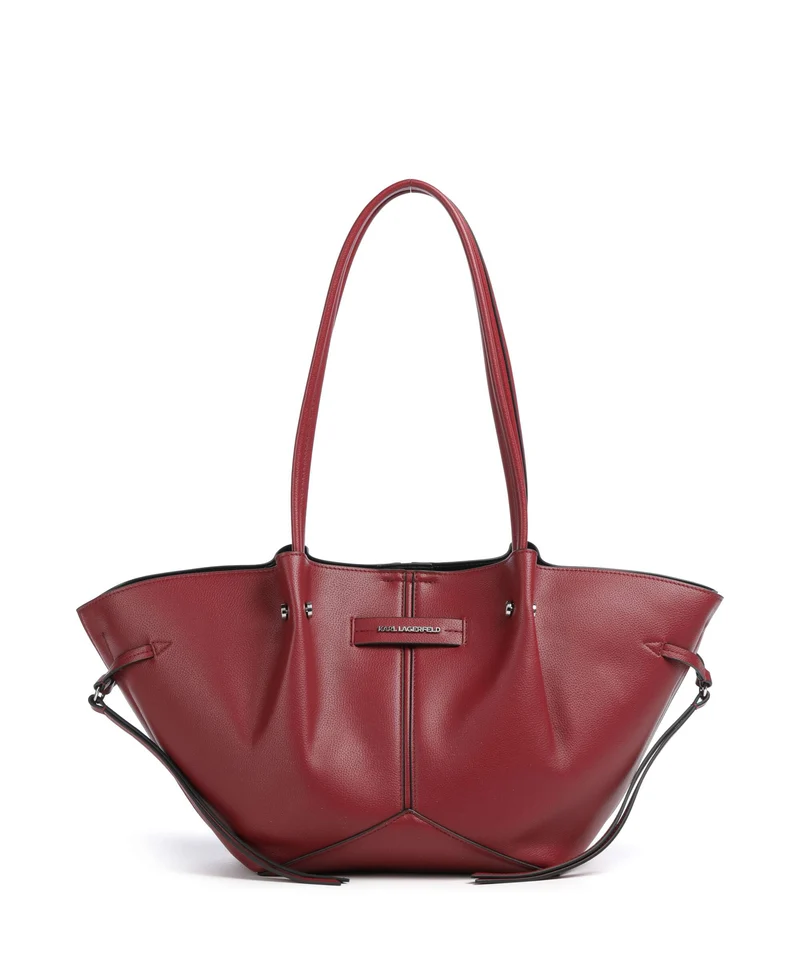 Karl Lagerfeld K/Pierced Small Shopper dark cherry