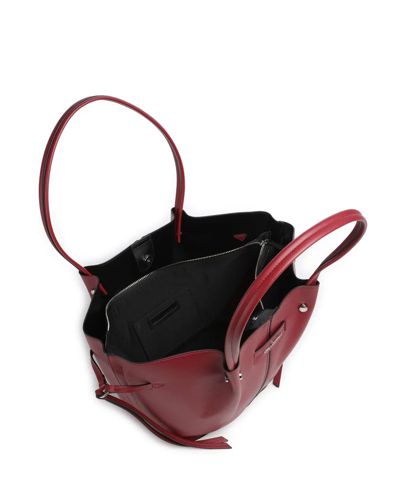 Karl Lagerfeld K/Pierced Small Shopper dark cherry