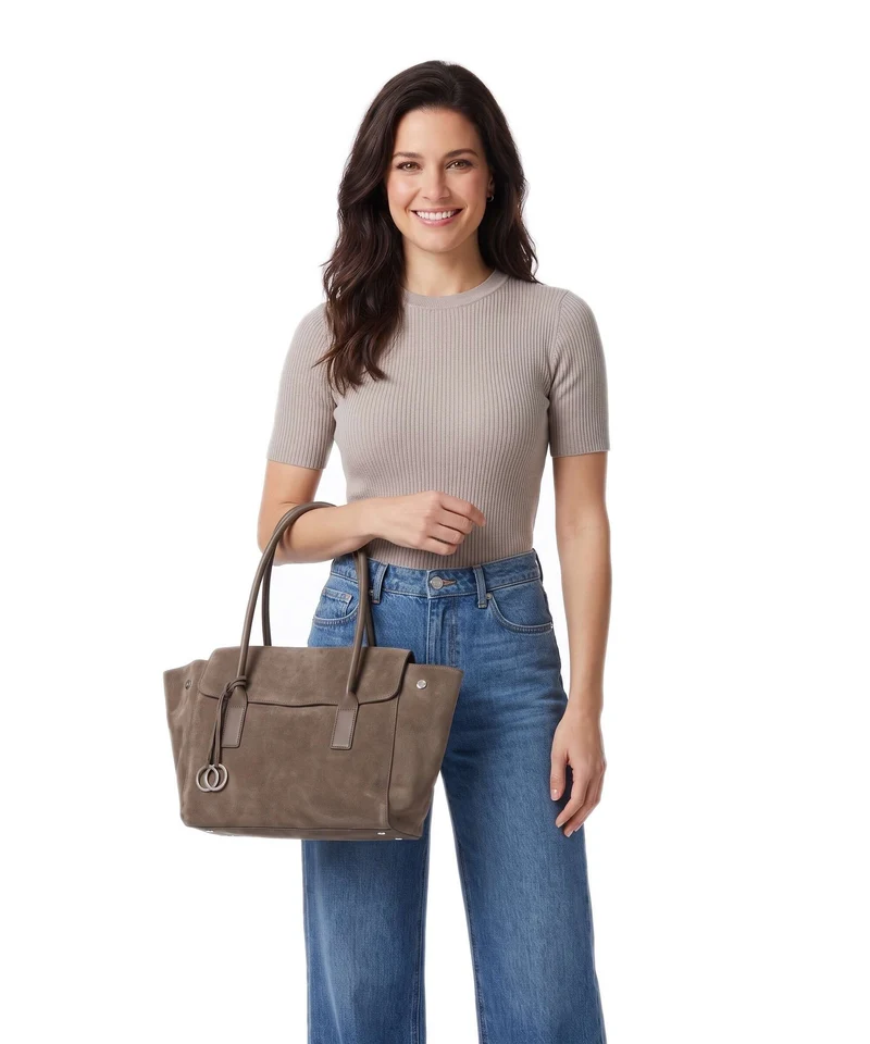 Marc O'Polo Gaby M Shopper faded brown