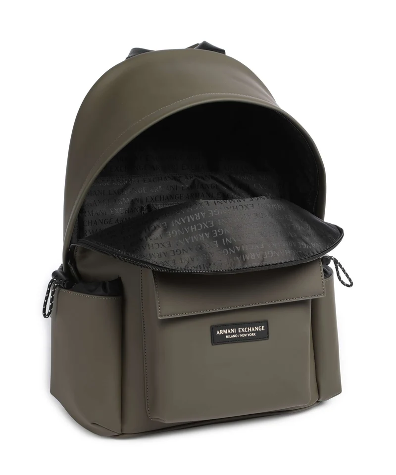 Armani Exchange Blake Rucksack military green